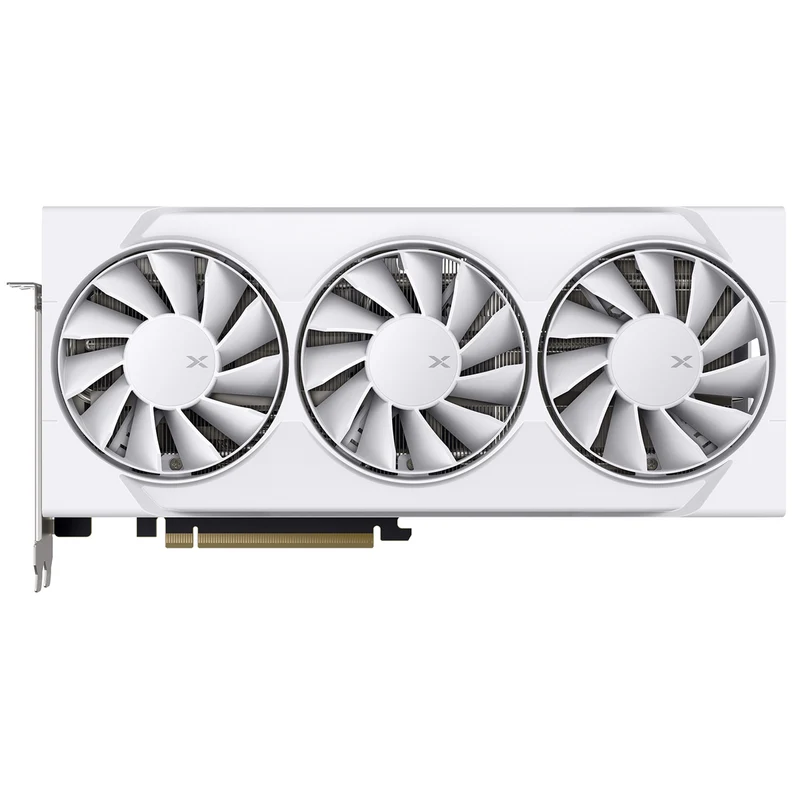 XFX Swift AMD Radeon RX 9060 XT OC Triple Fan Gaming Ed. 16GB GDDR6 Graphics Card (White) (RX-96TS316W7)