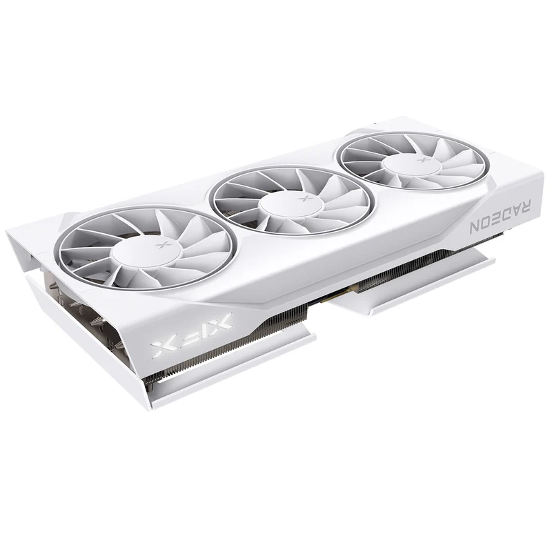 XFX Swift AMD Radeon RX 9060 XT OC Triple Fan Gaming Ed. 16GB GDDR6 Graphics Card (White) (RX-96TS316W7)