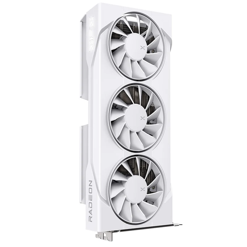 XFX Swift AMD Radeon RX 9060 XT OC Triple Fan Gaming Ed. 16GB GDDR6 Graphics Card (White) (RX-96TS316W7)