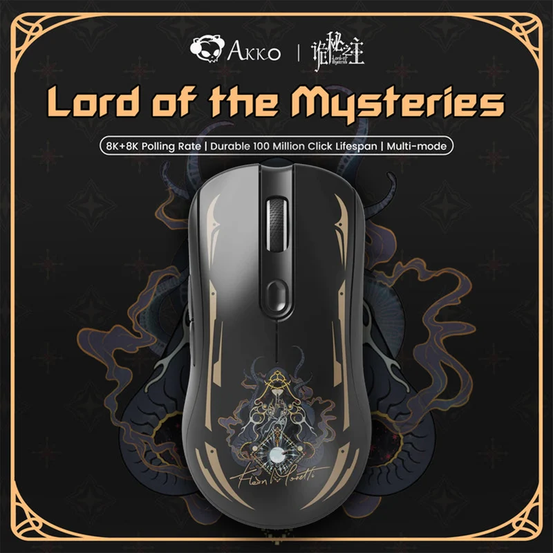 Akko AG ONE 8K Wireless Tri-Mode Gaming Mouse (Lord of Mysteries)