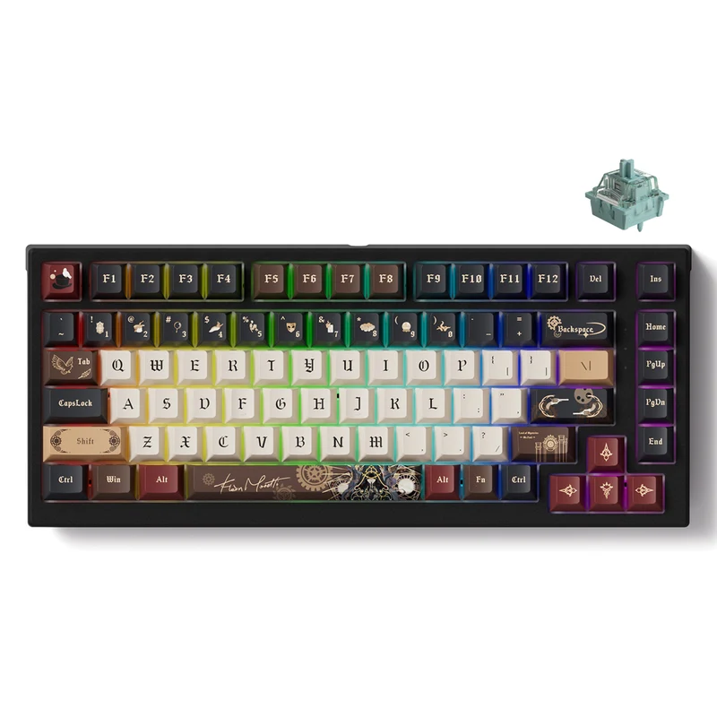 Akko TAC75 HE Lord of Mysteries Wired ARGB Mechanical Keyboard (Akko AstroAim Magnetic Switch)