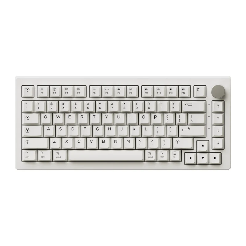 Akko 5075B Plus Air Multi-Mode South-facing RGB Backlight Hot-Swappable Mechanical Keyboard (Akko V3 Piano Pro Switch)