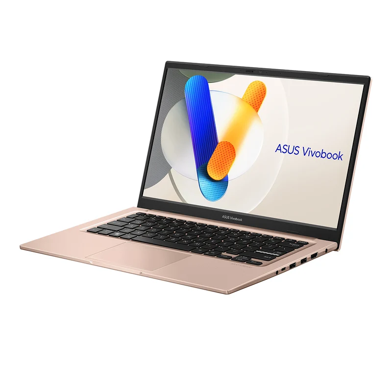 Asus Vivobook X1404VA-EB1417WSM Laptop (Terra Cotta) | 14" FHD (1920x1080) | Core 5-120U | 16GB RAM | 512GB SSD | Intel UHD Graphics | Win11 Home | MS Office Home 2021 + MS 365 Basic + Asus AP4600 Backpack+Asus Marshmallow MD100 Wireless Mouse(Quiet Blue)