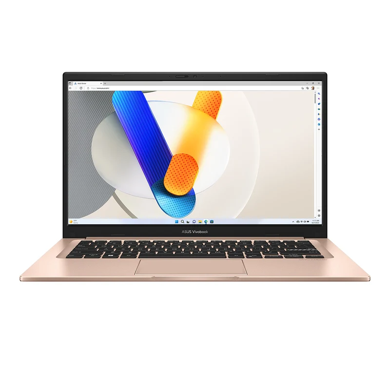 Asus Vivobook X1404VA-EB1417WSM Laptop (Terra Cotta) | 14" FHD (1920x1080) | Core 5-120U | 16GB RAM | 512GB SSD | Intel UHD Graphics | Win11 Home | MS Office Home 2021 + MS 365 Basic + Asus AP4600 Backpack+Asus Marshmallow MD100 Wireless Mouse(Quiet Blue)