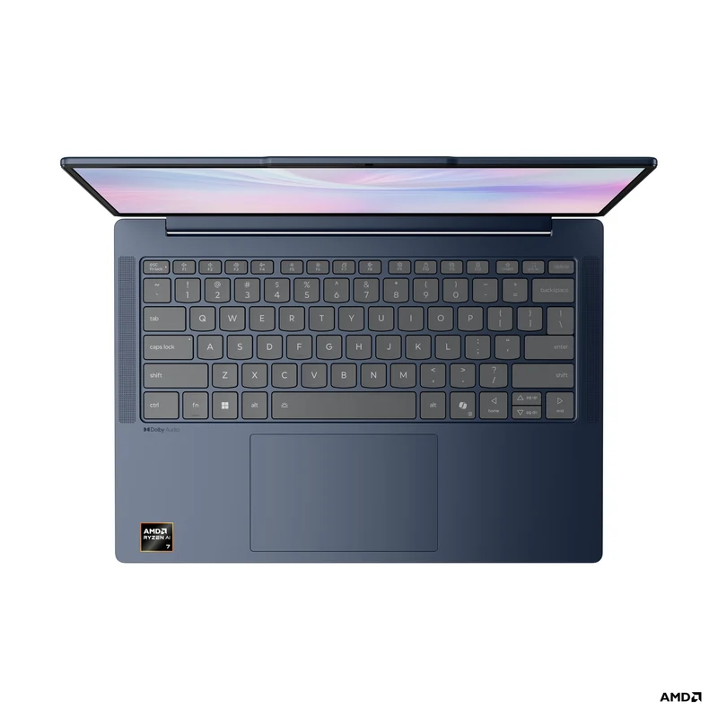 Lenovo IdeaPad Slim 5 14AKP10 83HX0025PH Laptop (Cosmic Blue) | 14" WUXGA (1920x1200) OLED | Ryzen AI 7 350 | 24GB RAM | 1TB SSD | AMD Radeon 860M Graphics | Windows 11 Home | MS Office Home 2024 + Lenovo B210 Backpack