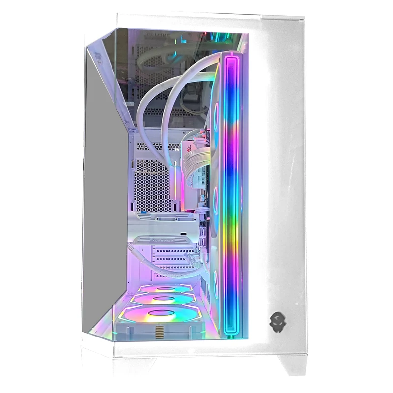 Sophos Zentra White Desktop Gaming PC | AMD Ryzen 7 7700X | 32GB RAM | 1TB SSD | with WIFI + Bluetooth | GeForce RTX 5070 OC | Windows 11 Pro