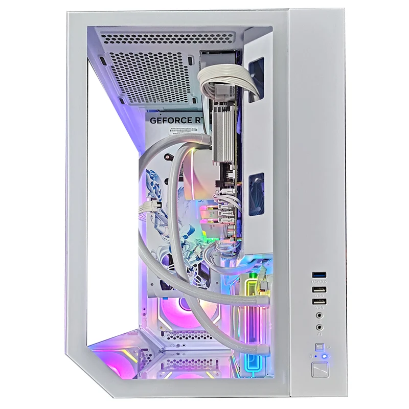 Sophos Zentra White Desktop Gaming PC | AMD Ryzen 7 7700X | 32GB RAM | 1TB SSD | with WIFI + Bluetooth | GeForce RTX 5070 OC | Windows 11 Pro