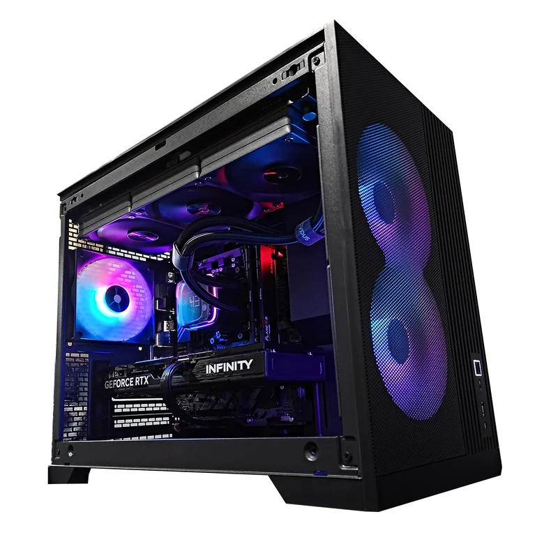 Aurora XT M3 Black Desktop Gaming PC | AMD Ryzen 5 7500F | 32GB RAM | 1TB SSD | RTX 5070 | Windows 11 Pro