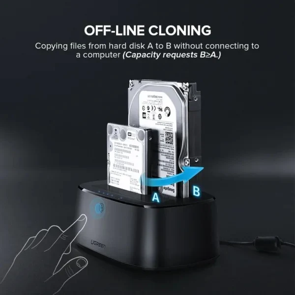 Ugreen USB 3.0 Hard Drive Docking Station (CM198/50857)