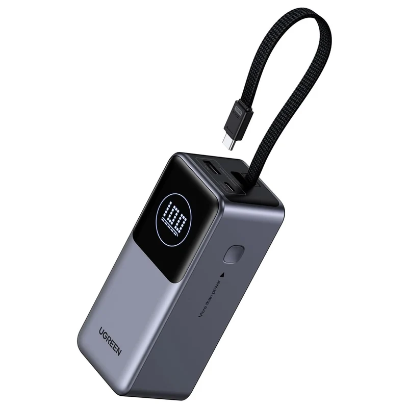 Ugreen Nexode 20000mAh 130W Power Bank with Built-in Cable (PB723/55365B)