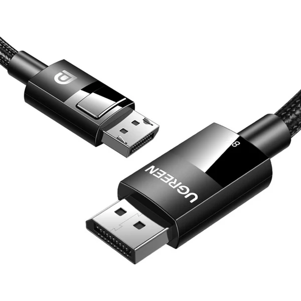 Ugreen DP 1.4 Male to Male Plastic Case Braided Cable - 1M (DP114/80390)