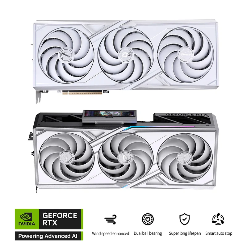 ColorFul iGame GeForce RTX 5080 Vulcan W OC 16GB-V GDDR7 Graphics Card (White)