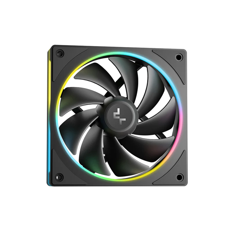 DeepCool LM240 240mm 6th Gen ARGB Liquid Cooler with 2.4" LCD Screen (Black, White) (R-LM240-BKDMMC-1, R-LM240-WHDMMC-1)