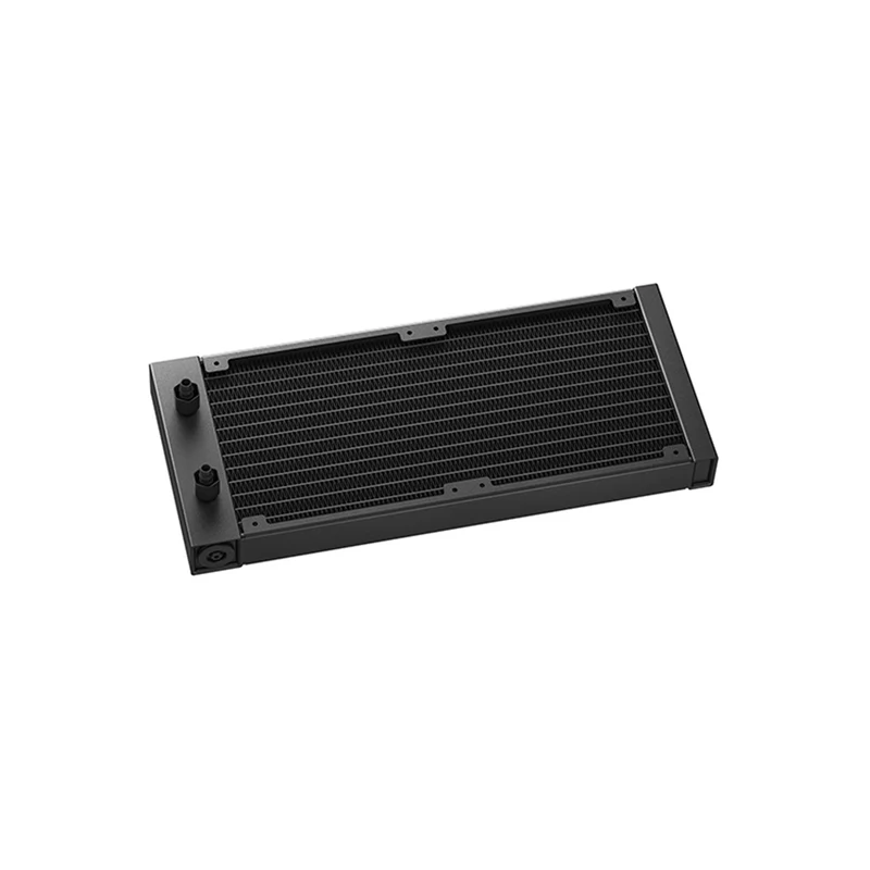 DeepCool LM240 240mm 6th Gen ARGB Liquid Cooler with 2.4" LCD Screen (Black, White) (R-LM240-BKDMMC-1, R-LM240-WHDMMC-1)