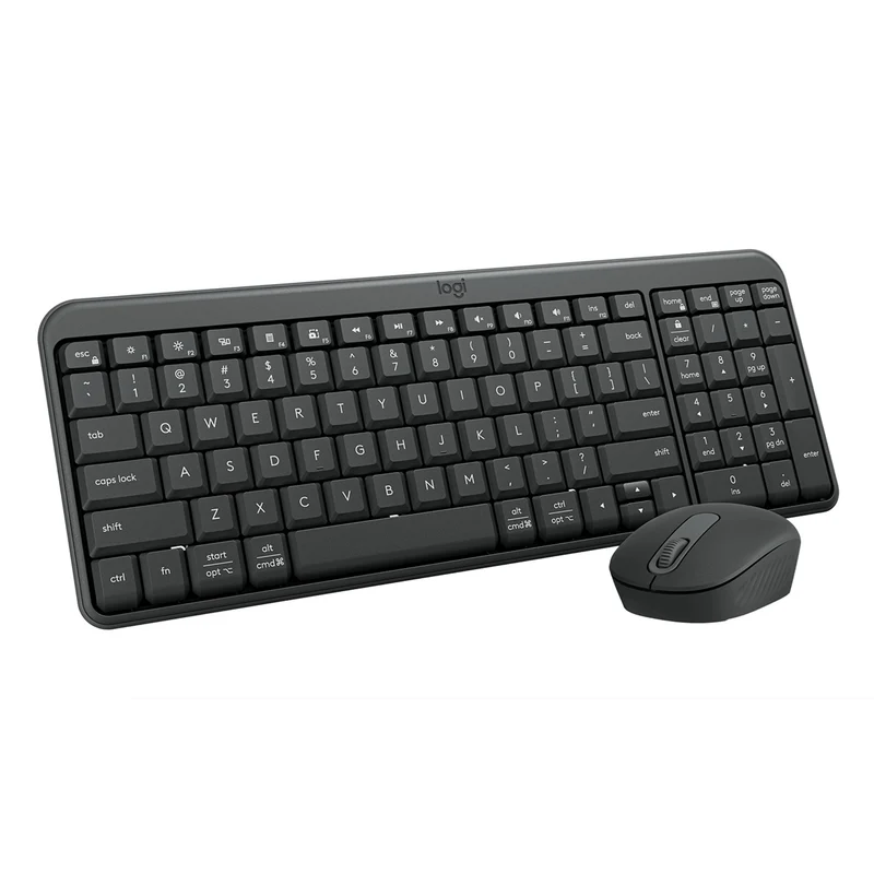 Logitech MK250 Compact Wireless Mouse and Keyboard (Graphite) (920-013559)