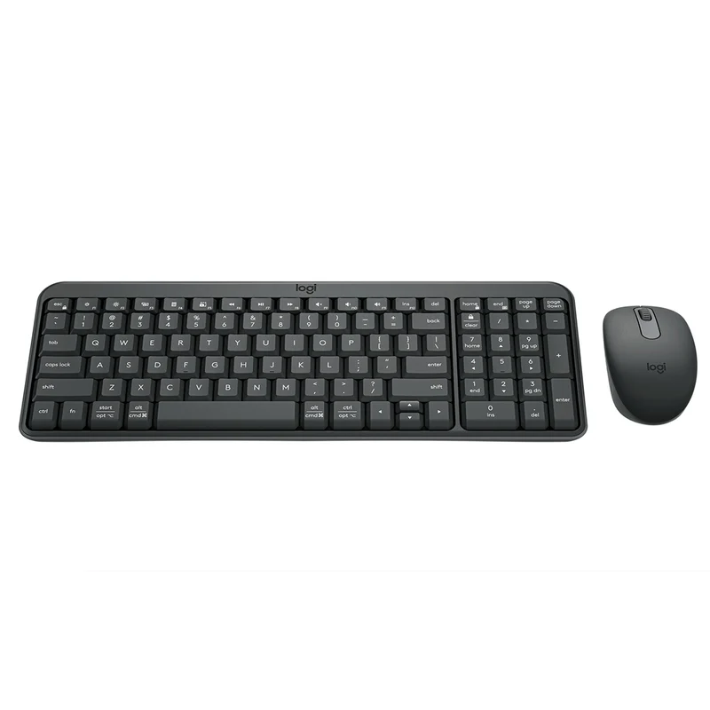 Logitech MK250 Compact Wireless Mouse and Keyboard (Graphite) (920-013559)