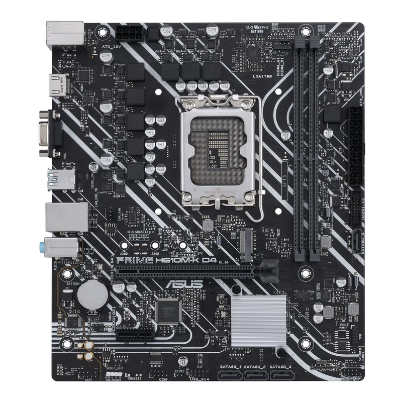 Asus Prime H610M-K D4-CSM DDR4 Motherboard
