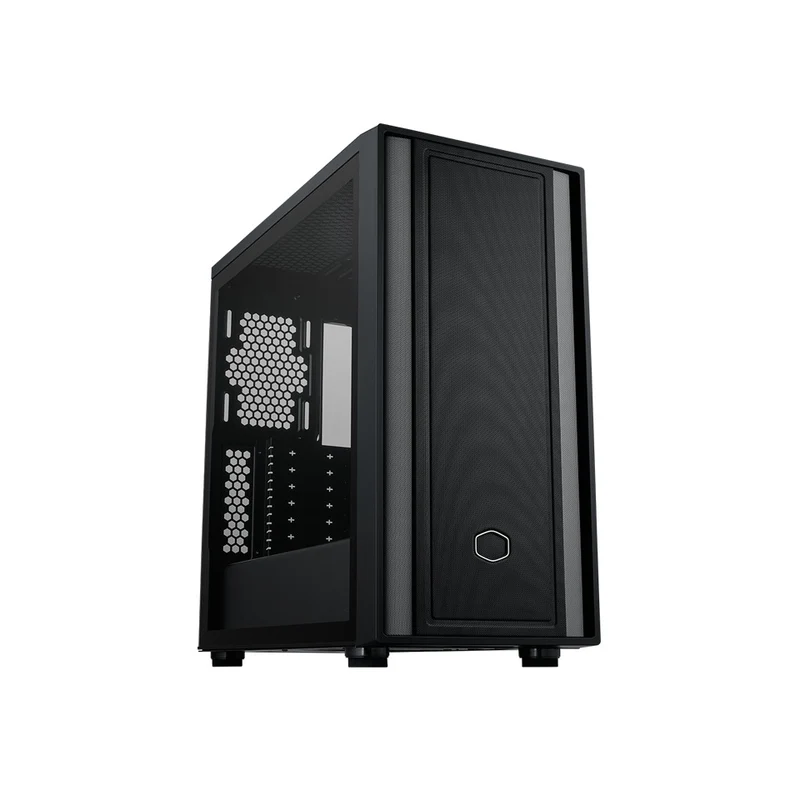 Cooler Master MasterBox 600 Lite Tempered Glass ATX Mid Tower PC Case (Black, White) (MB600L-KGNN-S00, MB600L-WGNN-S00)