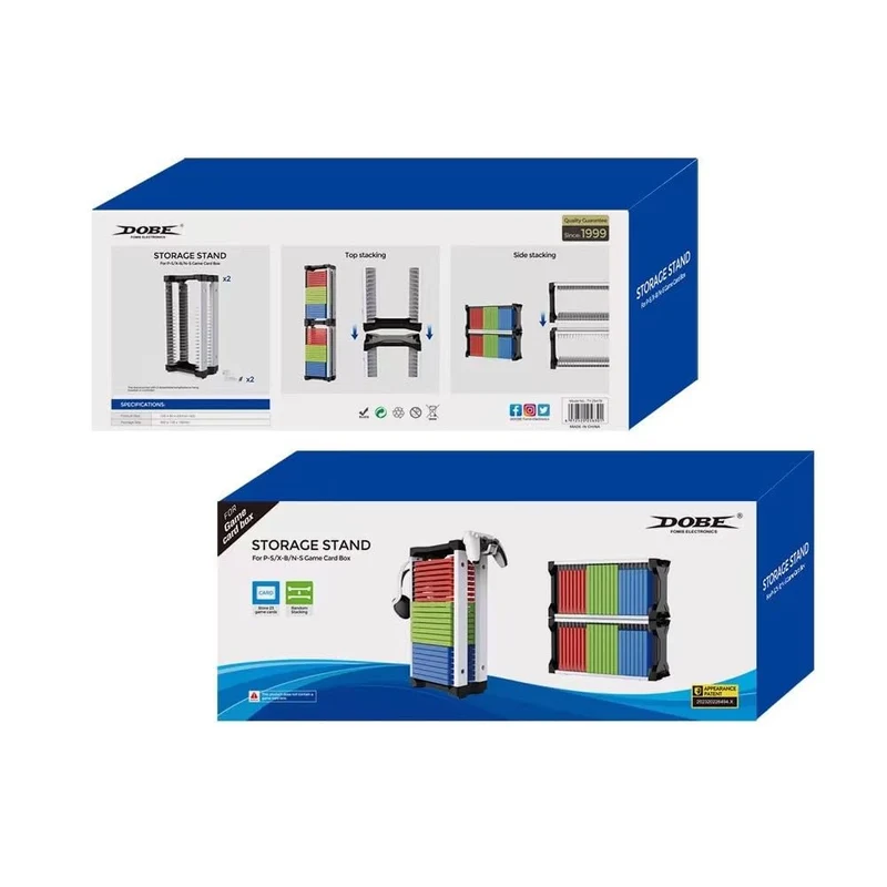 Dobe Storage Stand For P-S / X-B / N-S Game Card Box TY-2847B