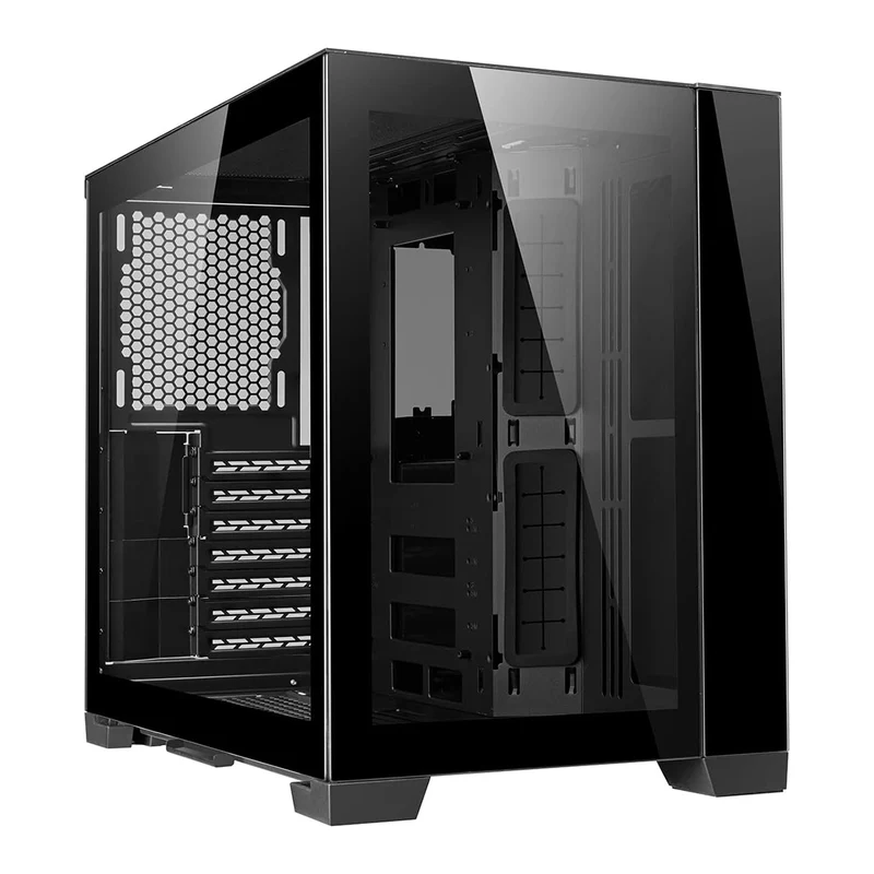 Lian Li O11 Dynamic Mini Dual Chamber Gaming PC Case (Black, Snow) (Mini-X, Mini-S)