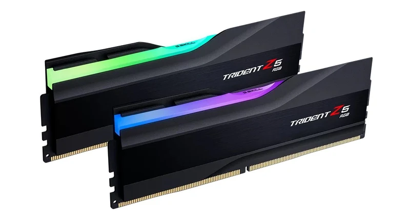 G.Skill Trident Z5 RGB 128GB (2x64GB) DDR5 6000 MT/s CL34-44-44-96 1.35V Intel XMP Memory (Matte Black) (F5-6000J3444F64GX2-TZ5RK)
