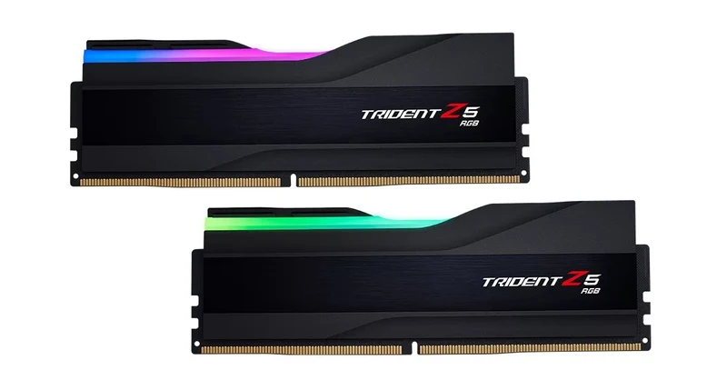 G.Skill Trident Z5 RGB 128GB (2x64GB) DDR5 6000 MT/s CL34-44-44-96 1.35V Intel XMP Memory (Matte Black) (F5-6000J3444F64GX2-TZ5RK)
