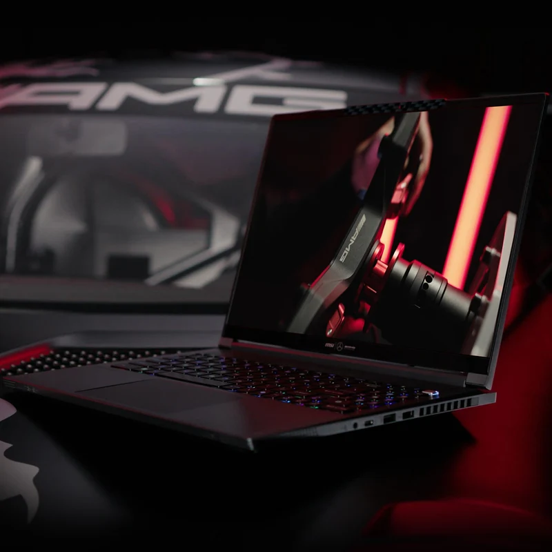 MSI Stealth A16 Mercedes-AMG AI+ A3XWGG-035PH Gaming Laptop (Selenite Gray) | 16" QHD+ (2560x1600) OLED 240Hz | Ryzen AI 9 HX 370 | 32GB RAM | 2TB SSD | RTX 5070 | Win 11 Home | Stealth A16 AI+ Mercedes-AMG Motorsport Gift pack