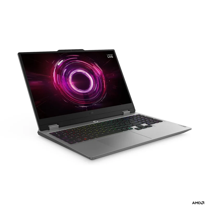 Lenovo LOQ 15AHP10 83JG001VPH Gaming Laptop (Luna Grey) | 15.6" FHD (1920x1080) IPS 144Hz | Ryzen 7 250 | 16GB RAM | 512GB SSD | RTX 5050 | Windows 11 Home + Lenovo Modern Gaming Backpack