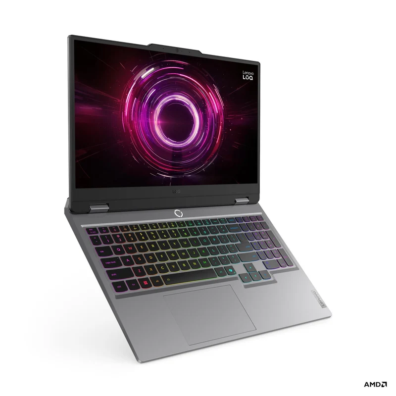 Lenovo LOQ 15AHP10 83JG001VPH Gaming Laptop (Luna Grey) | 15.6" FHD (1920x1080) IPS 144Hz | Ryzen 7 250 | 16GB RAM | 512GB SSD | RTX 5050 | Windows 11 Home + Lenovo Modern Gaming Backpack