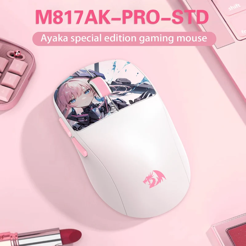 Redragon KLYAMOOR Pro Standard Ayaka Edition Gaming Mouse (M817AK-PRO-STD)