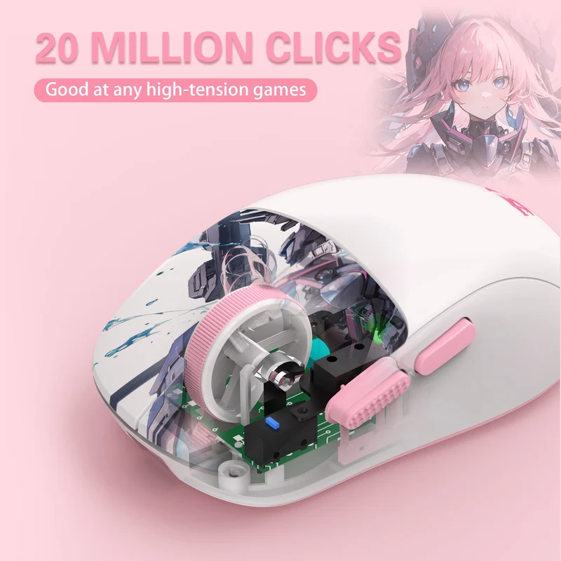 Redragon KLYAMOOR Pro Standard Ayaka Edition Gaming Mouse (M817AK-PRO-STD)