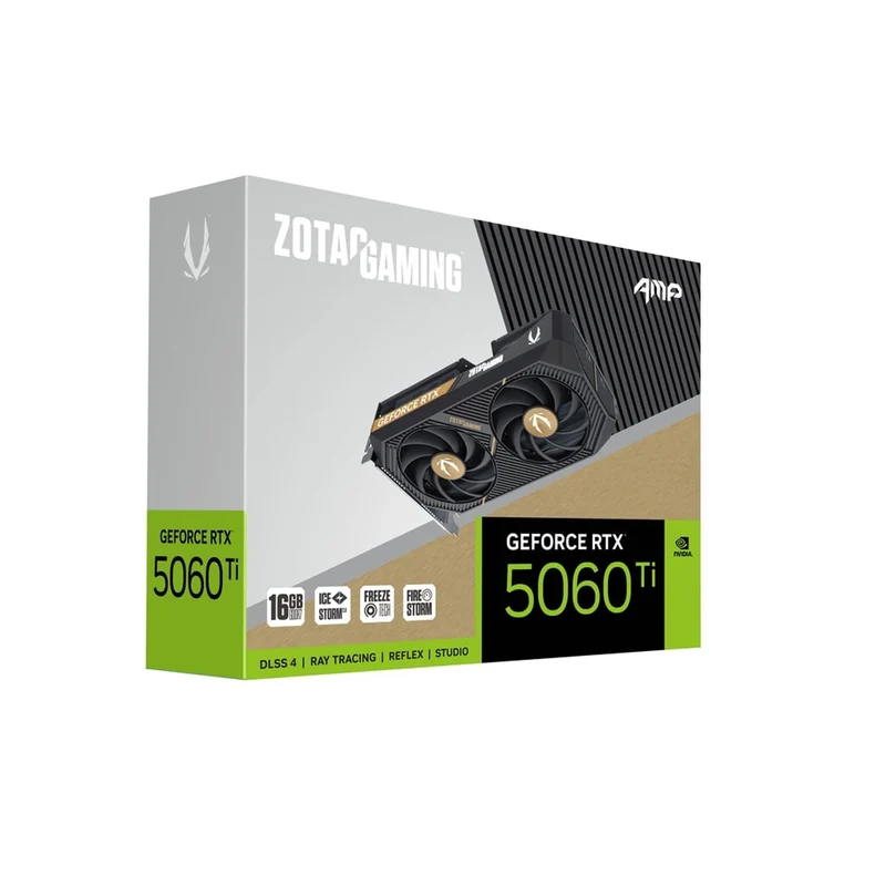 Zotac Gaming GeForce RTX 5060 Ti 16GB GDDR7 AMP Graphics Card (ZT-B50620F-10M)
