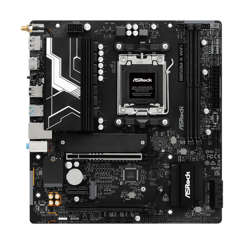 ASRock B850M-X WiFi R2.0 DDR5 AMD Motherboard