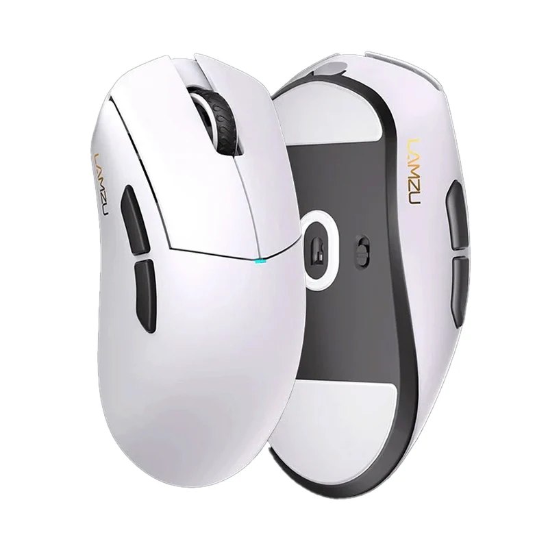 Lamzu Paro Aurora SuperLight Wireless Mouse + Paro Aurora 8K Dongle (Charcoal Black, Paro White)