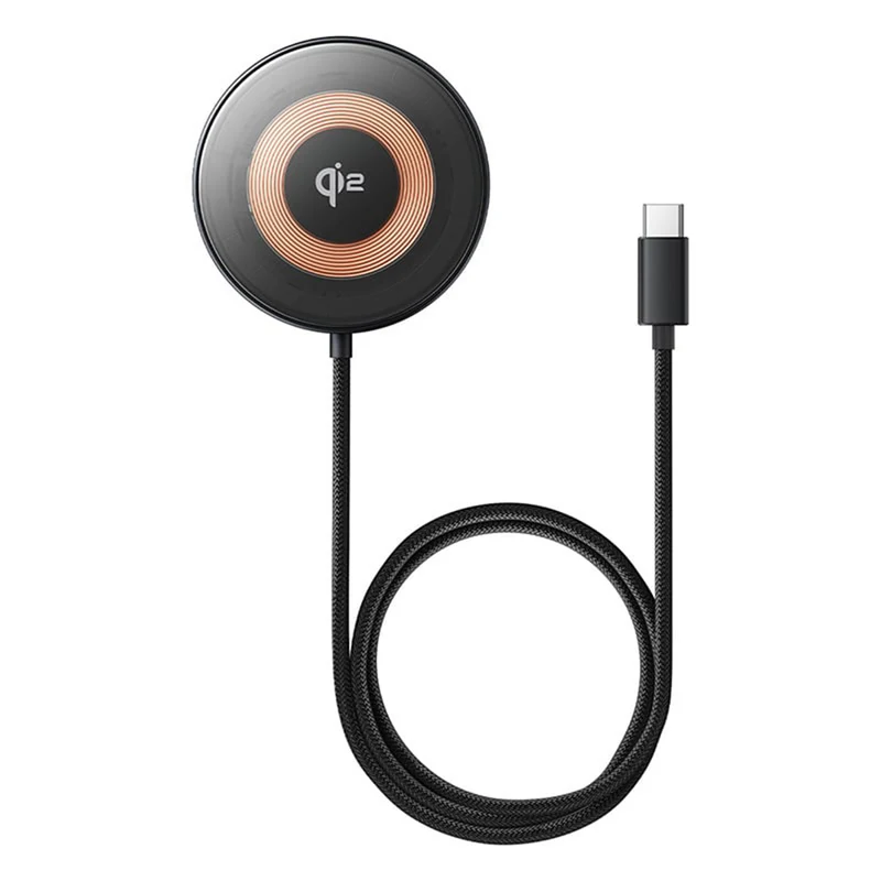 Baseus Simple Mini4 Magnetic Wireless Charging 15W Qi2 (Cosmic Black) (P10273300121-01)
