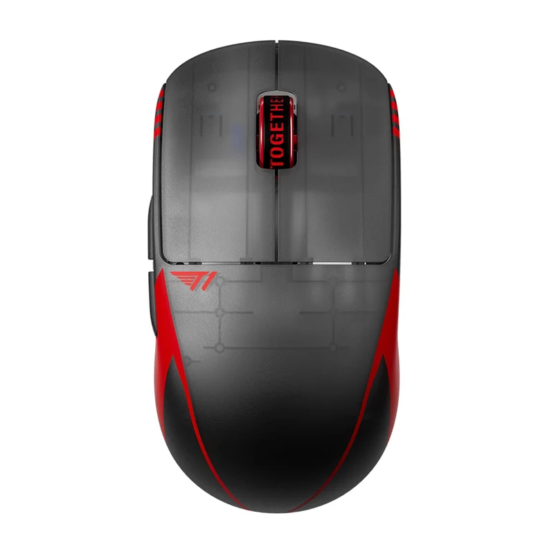 Pulsar X2 Crazylight T1 Edition 8K Polling Rate eSports Gaming Mouse (Black, Red)