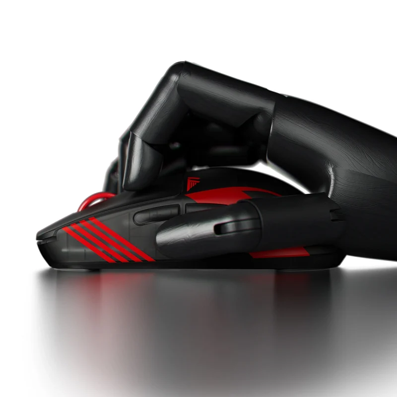 Pulsar X2 Crazylight T1 Edition 8K Polling Rate eSports Gaming Mouse (Black, Red)