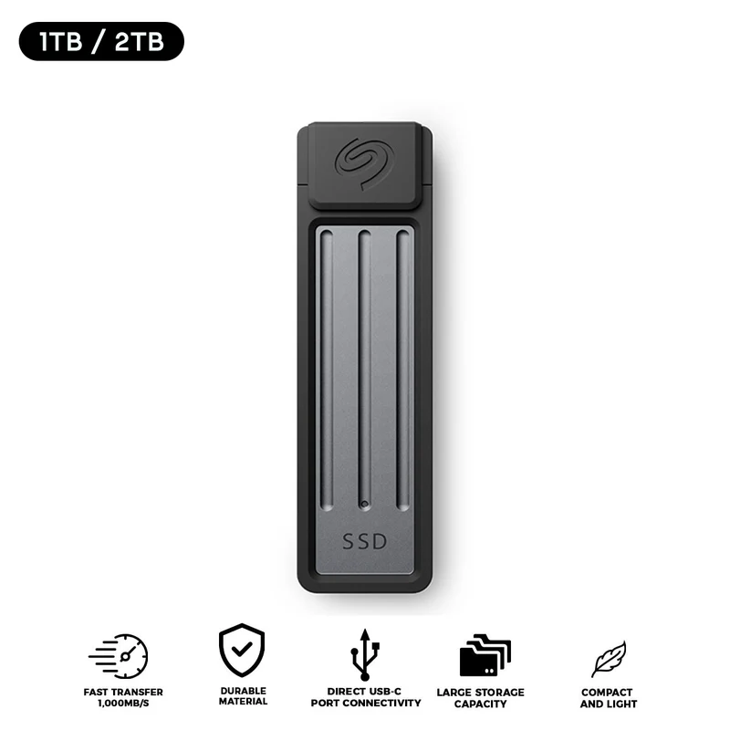 Seagate Ultra Compact SSD (1TB, 2TB)
