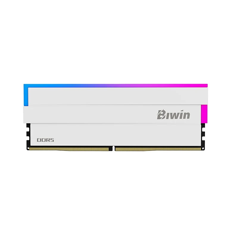 Biwin Black Opal DW100 DDR5 RGB (16GBx2) 6000Mhz CL36-45-45-96 Gaming Memory White (BXL53260DW1-D36DW)