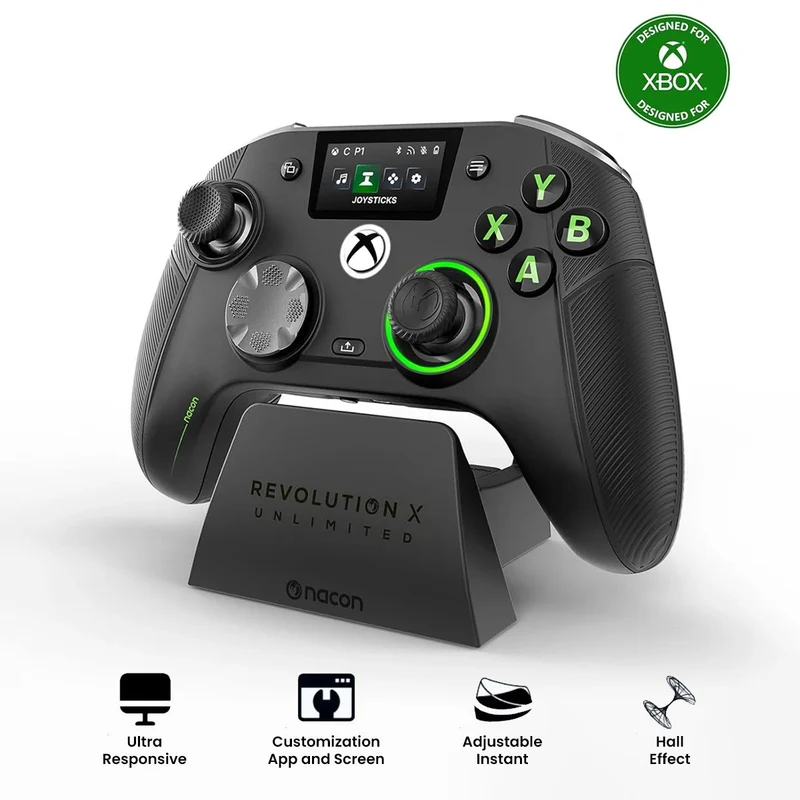 Nacon Revolution X Unlimited Controller Magnetic Hall Effect (Black) (PC/Xbox)