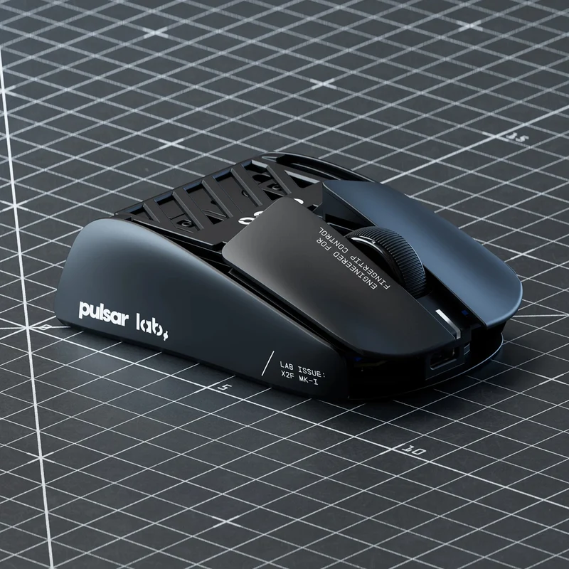 Pulsar Lab X2F Fingertip Launch Edition Wireless Gaming Mouse Size 1 (Black) (PX2F101)
