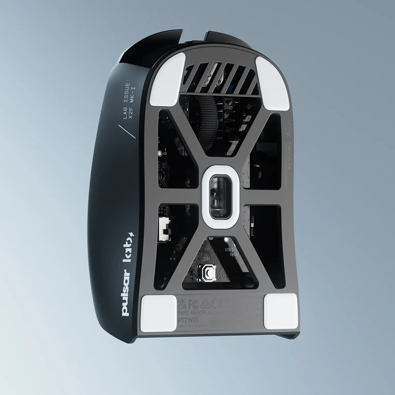 Pulsar Lab X2F Fingertip Launch Edition Wireless Gaming Mouse Size 1 (Black) (PX2F101)