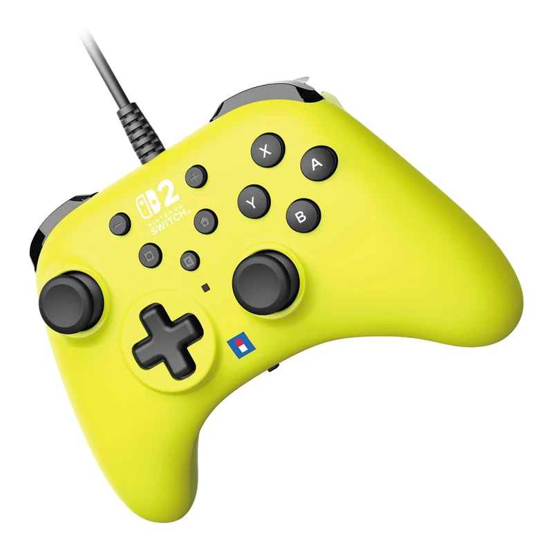 Horipad Turbo for Nintendo Switch 2 / PC (Lime Yellow, Navy, White, Black)
