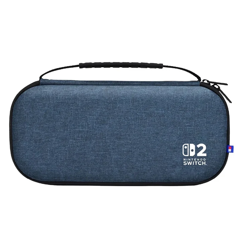 Hori Slim Tough Pouch Plus for Nintendo Switch 2 (Black, Pastel Green, Pastel Purple, Pastel Blue, Lime Yellow, Indigo Blue)