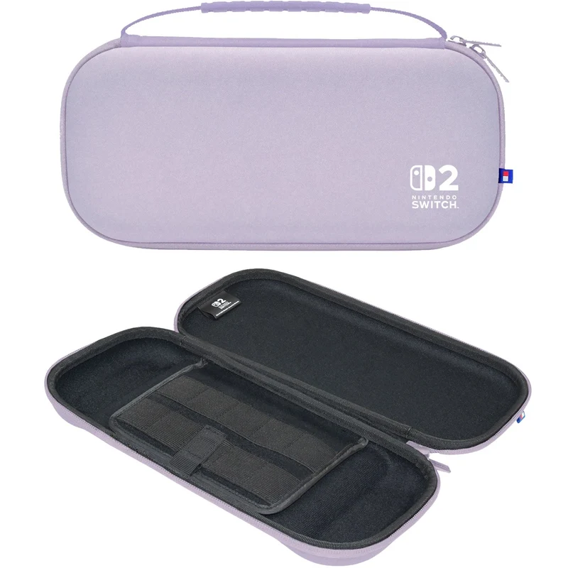 Hori Slim Tough Pouch Plus for Nintendo Switch 2 (Black, Pastel Green, Pastel Purple, Pastel Blue, Lime Yellow, Indigo Blue)