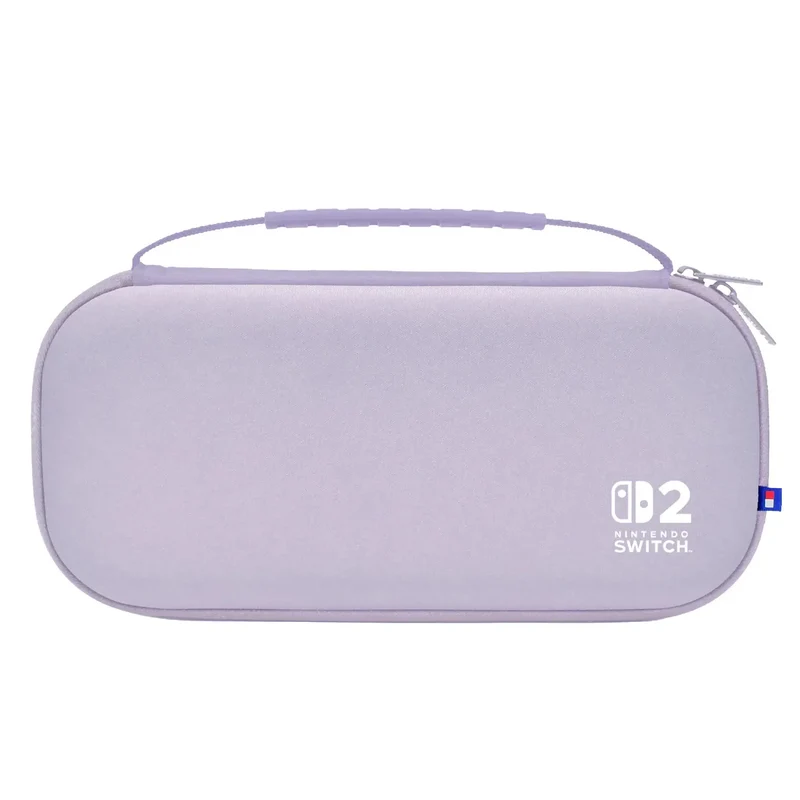 Hori Slim Tough Pouch Plus for Nintendo Switch 2 (Black, Pastel Green, Pastel Purple, Pastel Blue, Lime Yellow, Indigo Blue)