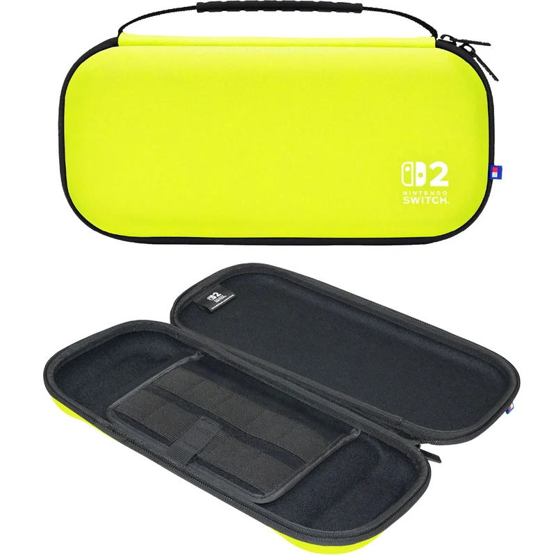 Hori Slim Tough Pouch Plus for Nintendo Switch 2 (Black, Pastel Green, Pastel Purple, Pastel Blue, Lime Yellow, Indigo Blue)