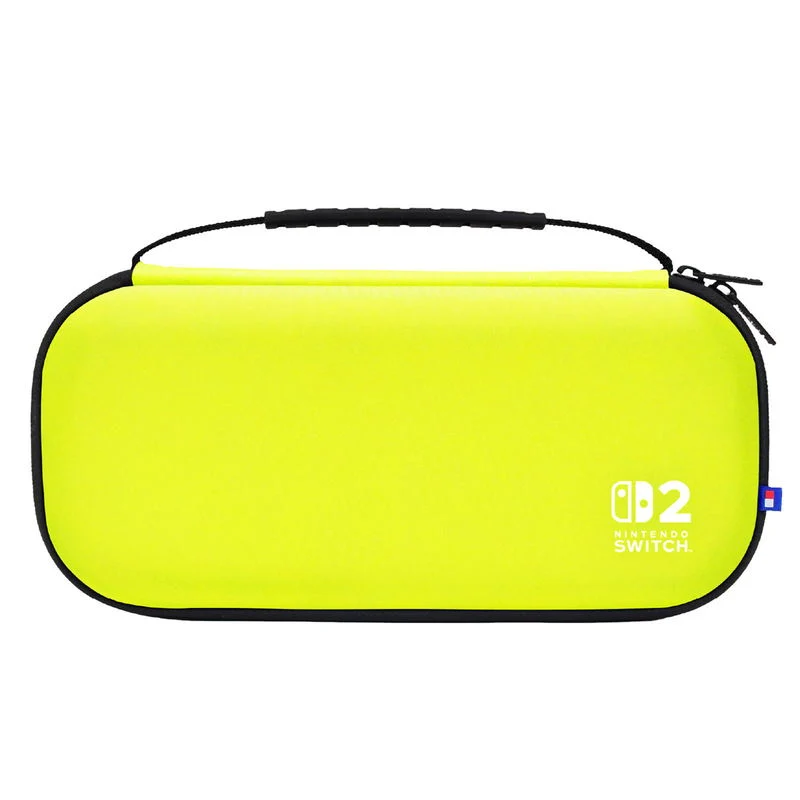 Hori Slim Tough Pouch Plus for Nintendo Switch 2 (Black, Pastel Green, Pastel Purple, Pastel Blue, Lime Yellow, Indigo Blue)