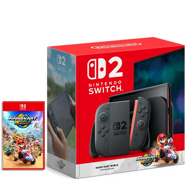 Nintendo Switch 2 Console Mario Kart World Bundle