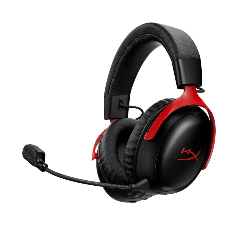 HyperX Cloud III S Wireless Gaming Headset for PC/PS5/PS4/N-Switch/Mobile (Black, Black/Red, White/Lavender, Black/Blue, White/Pink)